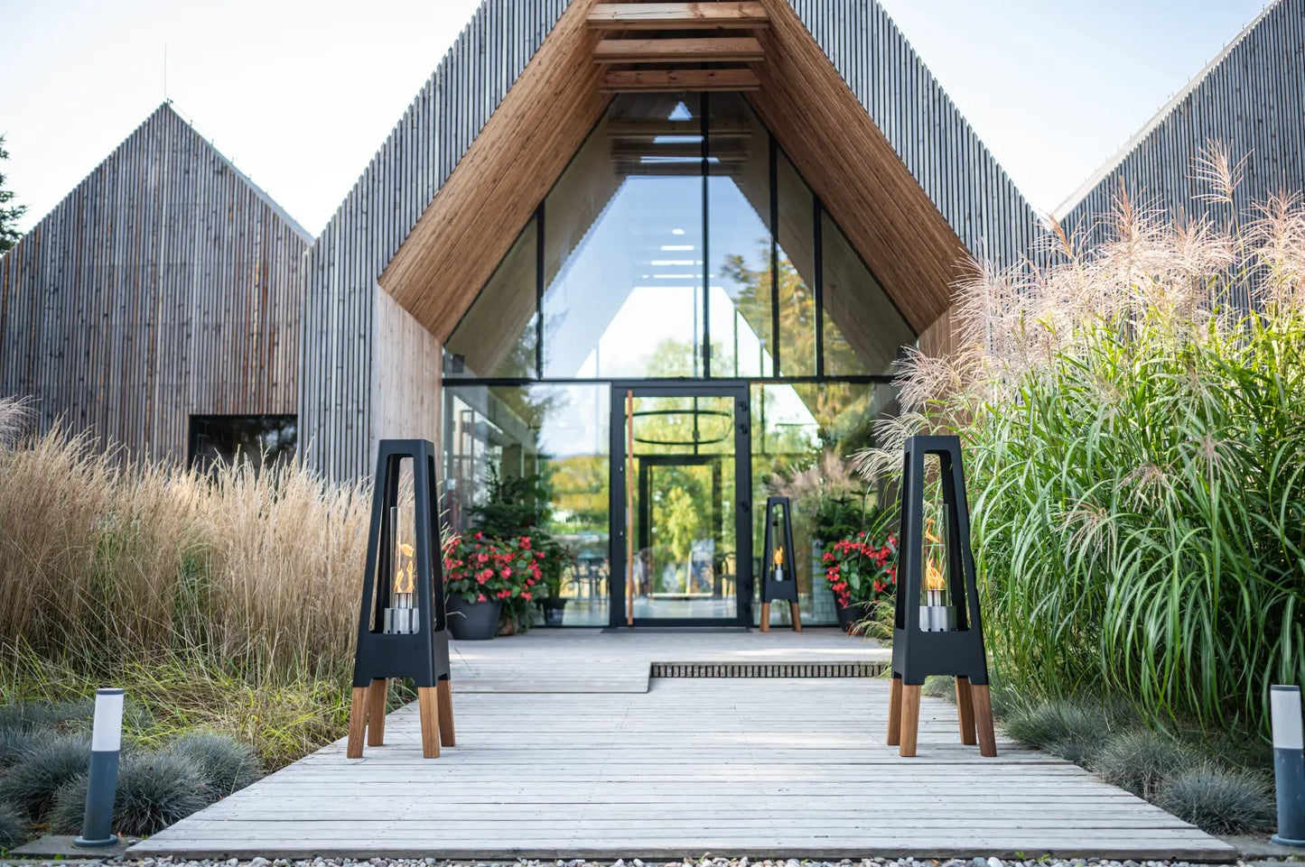 MASURIA NEXO Lamp – Design Buitenlamp op Houtbasis - Chique Buiten Leven - Masuria - Buitenlamp