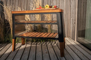 MASURIA NEXO Sideboard – Houten Buitenrek voor Keuken of Terras - Chique Buiten Leven - Masuria - Wandrek