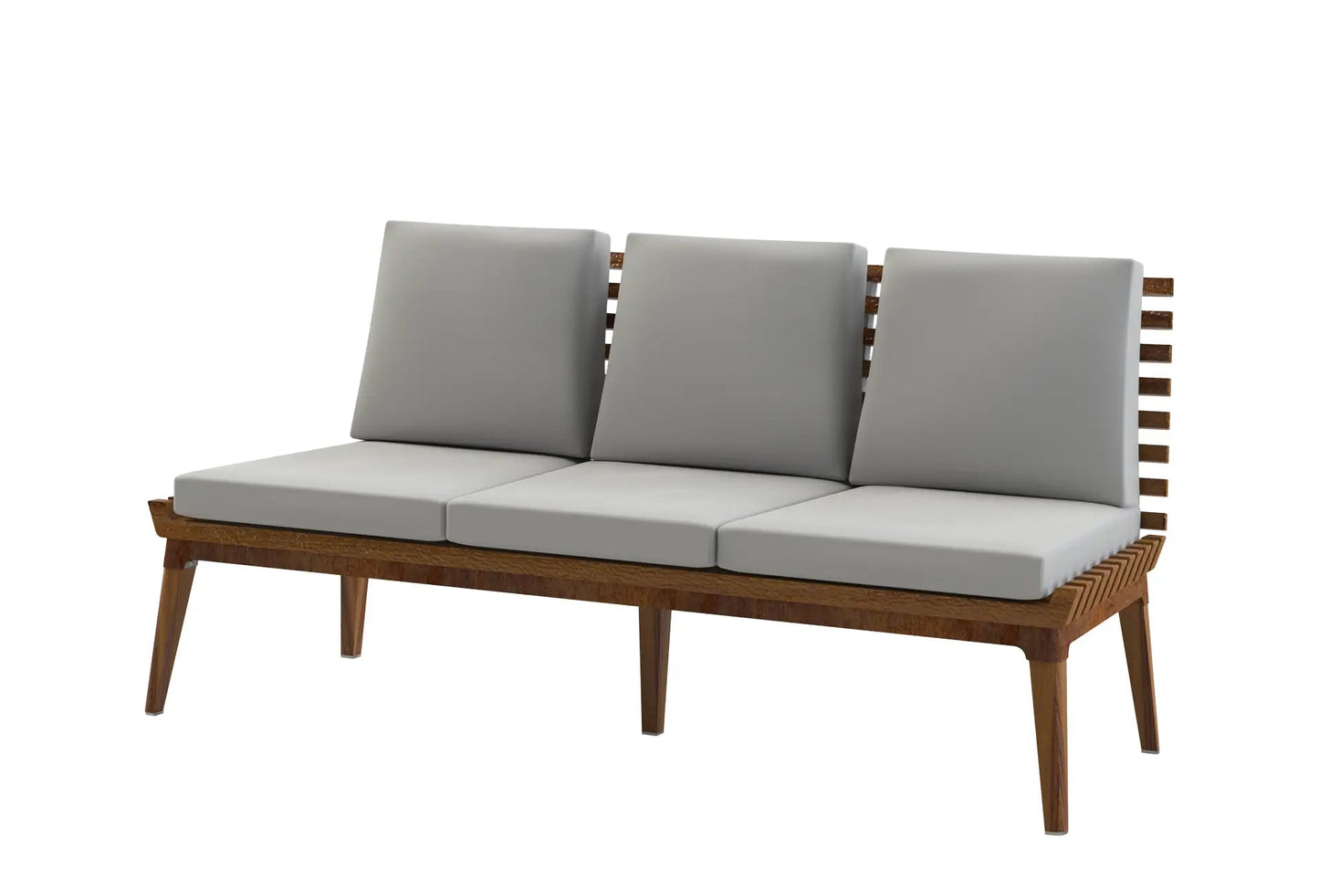 MASURIA NEXO Sofa 3 – Drietzits Tuinbank in Modern Design - Chique Buiten Leven - Masuria - Buitenbank