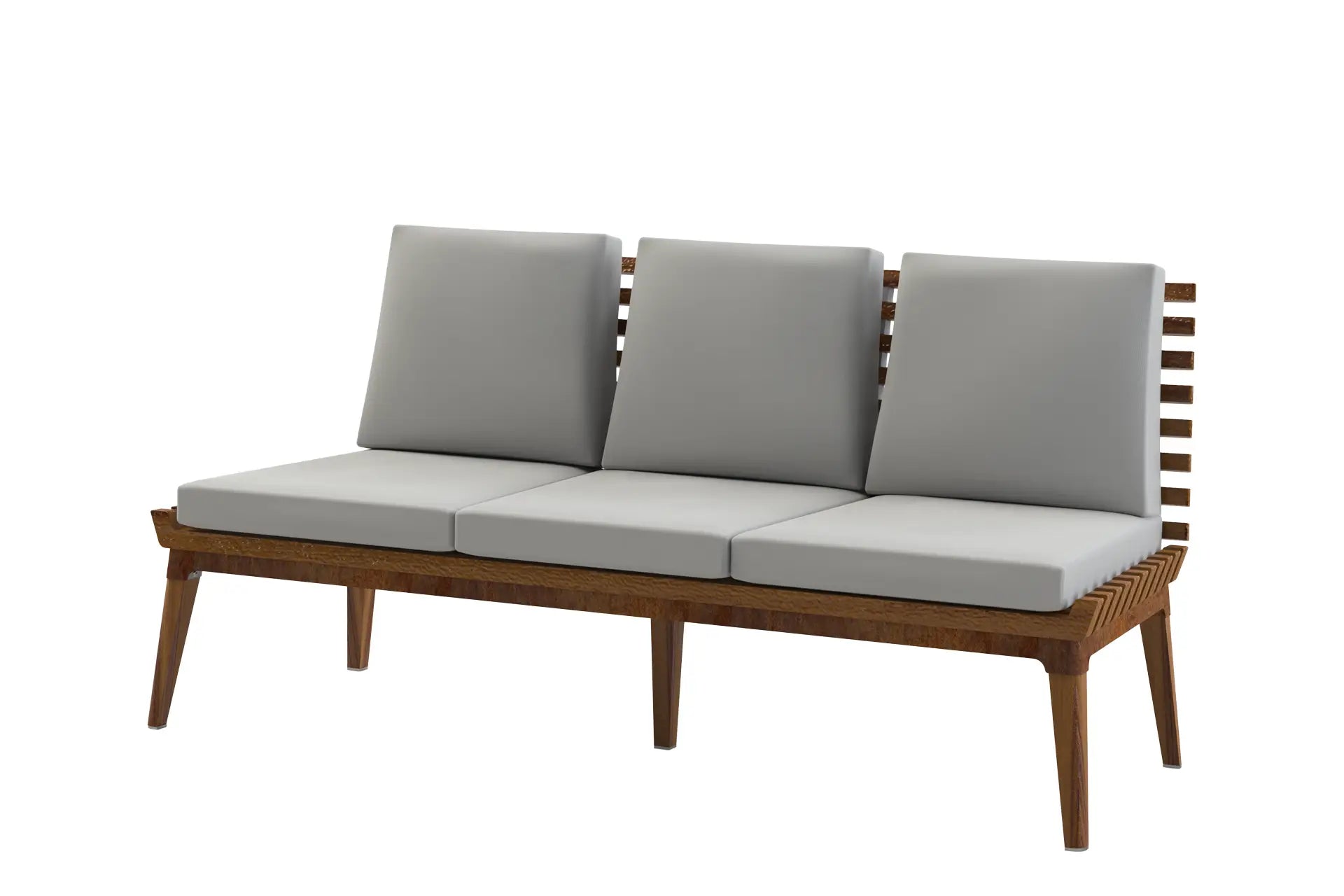 MASURIA NEXO Sofa 3 – Drietzits Tuinbank in Modern Design - Chique Buiten Leven - Masuria - Buitenbank