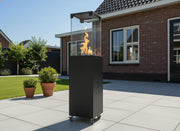 Chique Moderne Buitenhaard op Gas – buitenleven