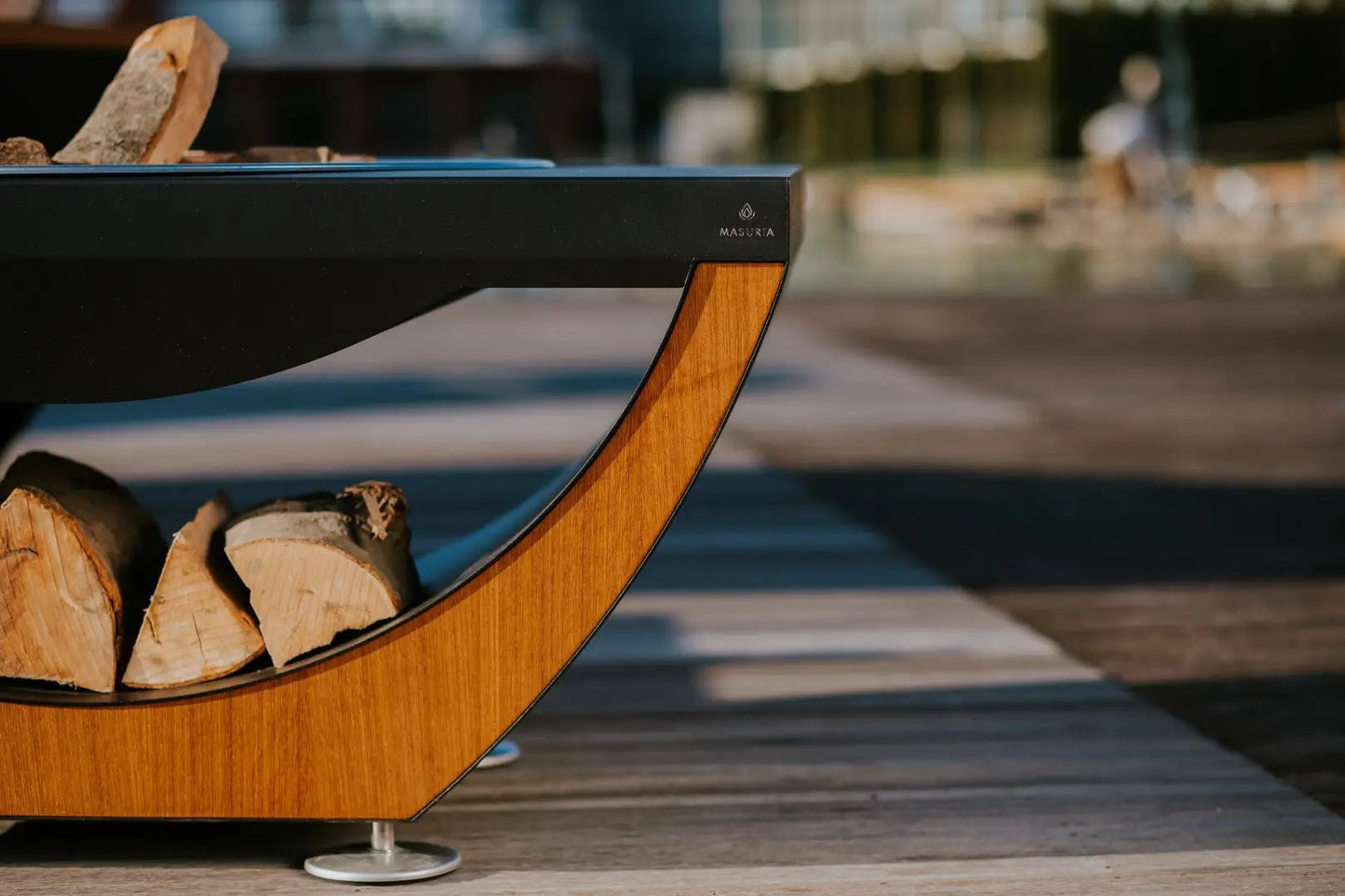 MASURIA NARIE Vuurplaats – Moderne Vuurschaal in Uniek Design - Chique Buiten Leven - Masuria - Vuurschaal