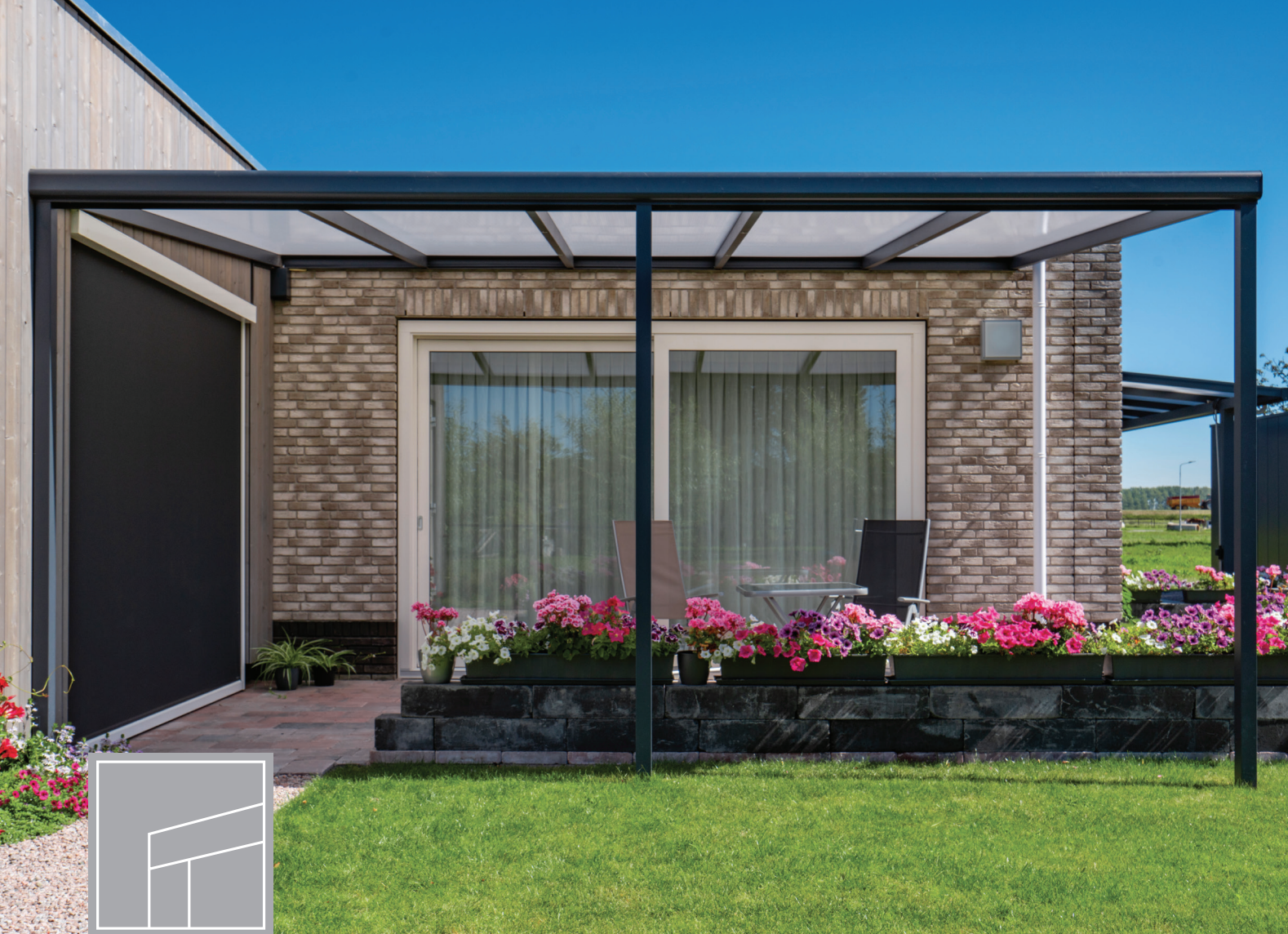 Terrasoverkapping | Nebbiolo | Deponti | Antraciet Deponti