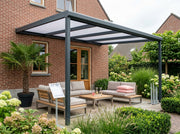 Veranda | Nebbiolo | Deponti | Antraciet 4 x 3 Meter - Bouwpakket