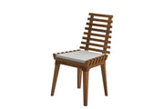 MASURIA NEXO Stoel – Comfortabele Tuinstoel van Hout - Chique Buiten Leven - Masuria - Tuinstoel