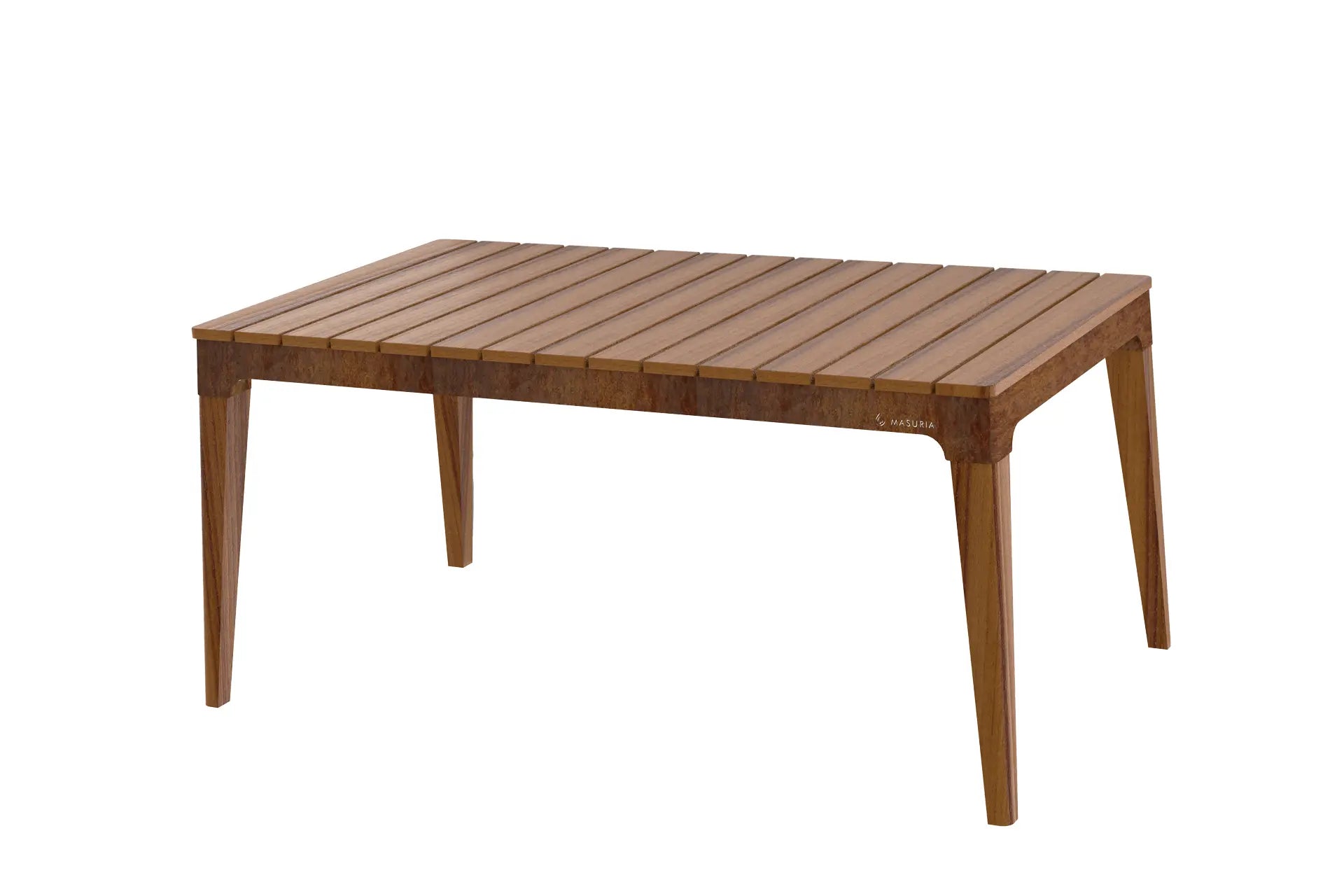 MASURIA NEXO Tafel 160x90 – Houten Eettafel voor Buiten - Chique Buiten Leven - Masuria - Tuintafel