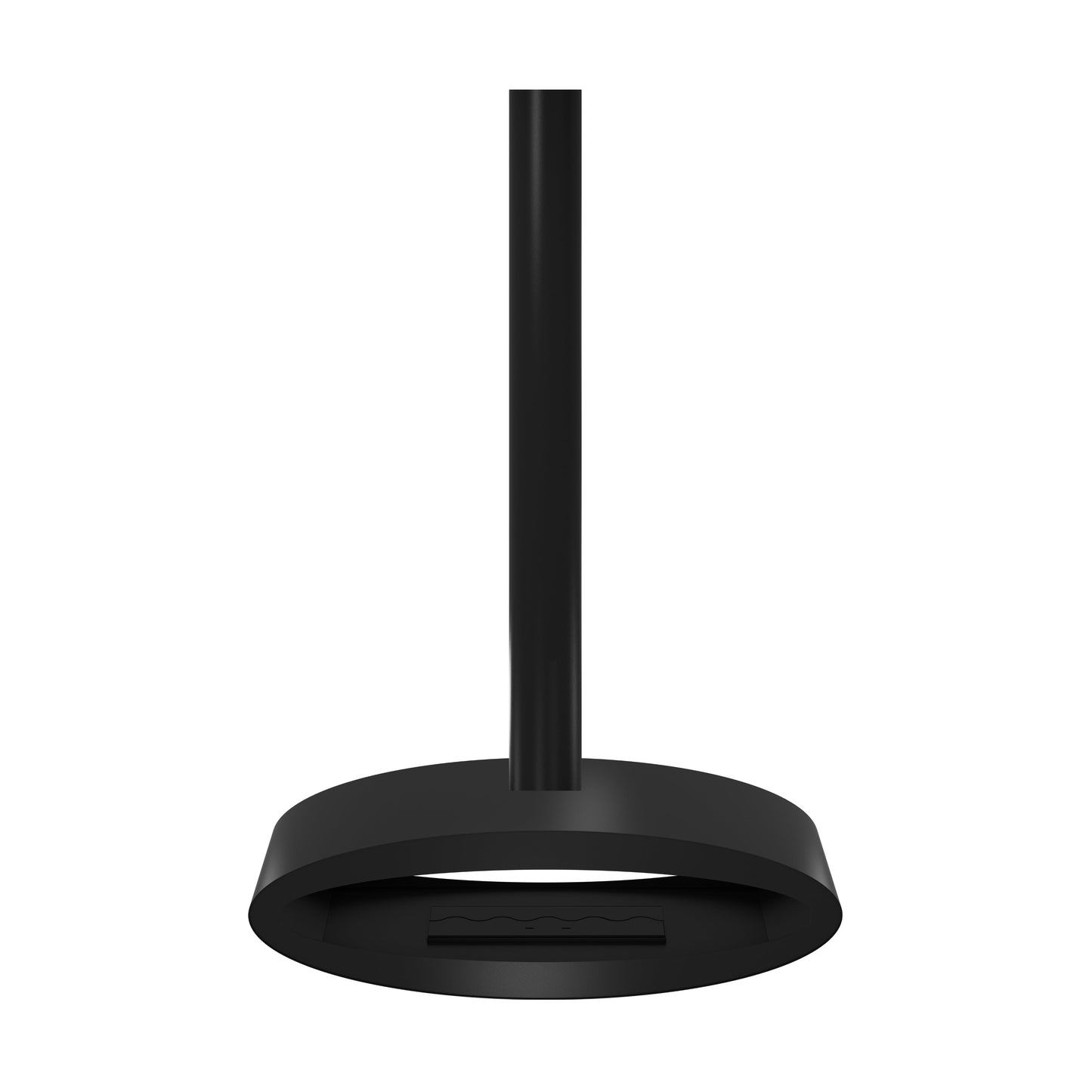 Ova Tube Black bio-ethanol doorkijk plafondhaard 120 cm