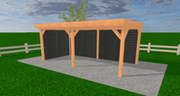 Rechter Zijwand + Achterwand
