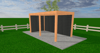 Rechter Zijwand + Achterwand