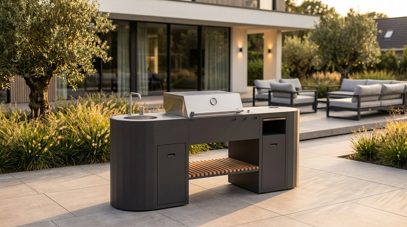Buitenkeuken met Gas BBQ – Q-boo OVO™ GL