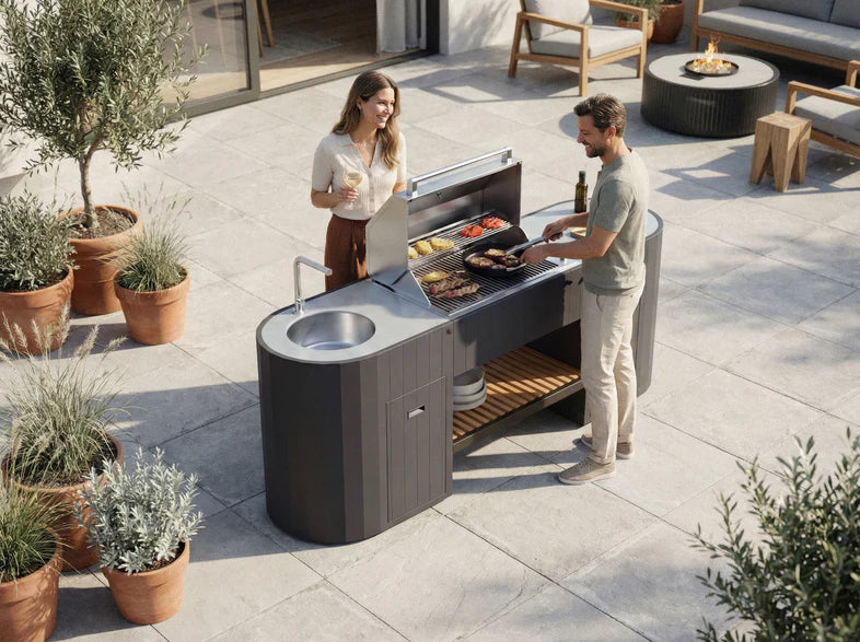 Buitenkeuken met Gas BBQ – Q-boo OVO™ GL