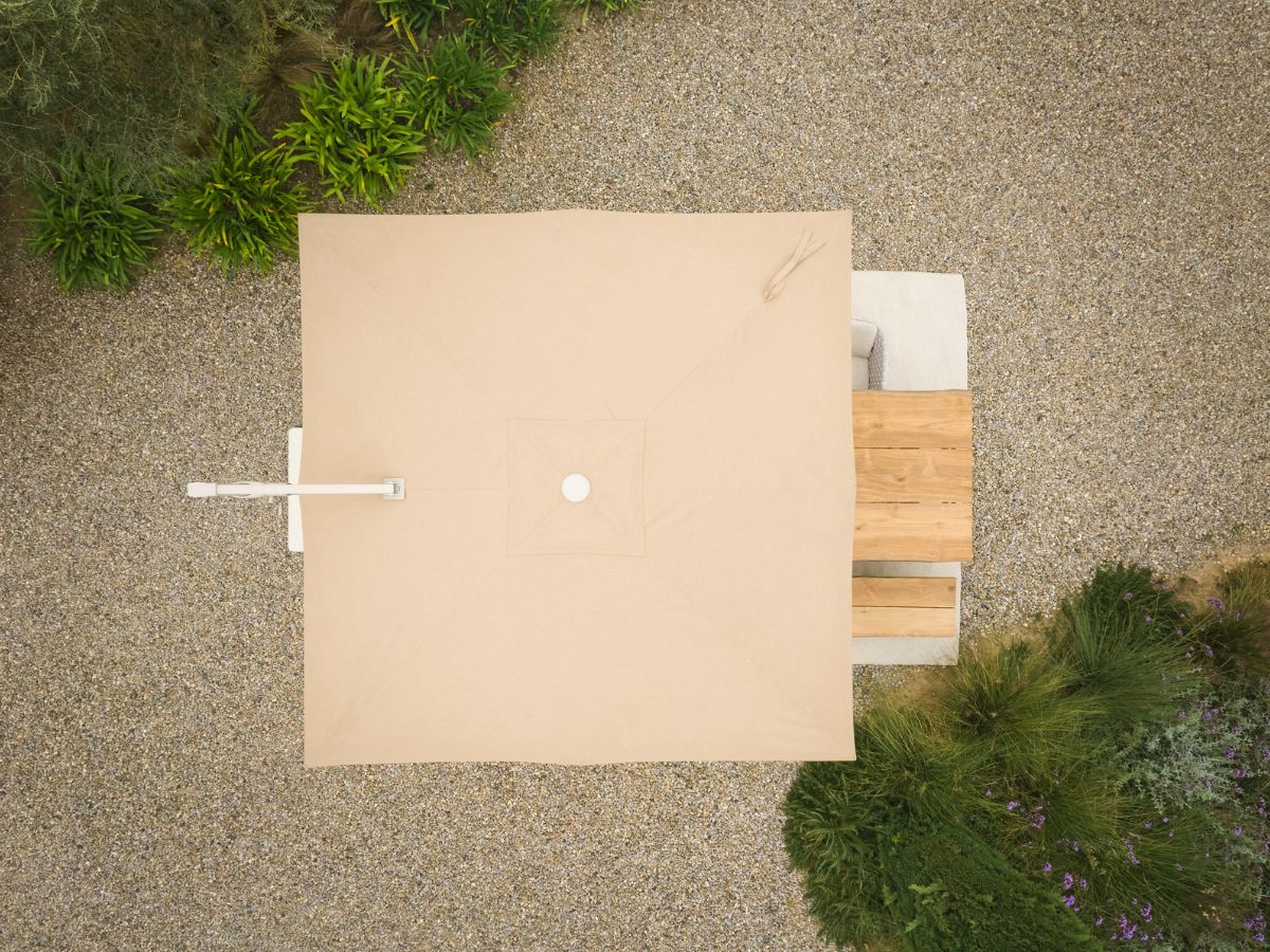 Jardinico Parasol ANTEGO | Vrijhangend Aluminium Parasol 300x200 cm