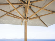 Jardinico Parasol MOOREA – Teak Middenmast met Weerbestendig Doek