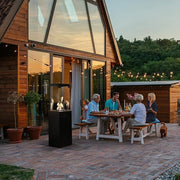 Gasheater voor Buiten – Patio Light Design Terrashaard in Zwart | Kratki