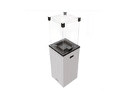 Patio Slim Gashaard Wit – Exclusieve Vrijstaande Terrasverwarmer 8,2 kW | Kratki