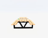 Picknicktafel van Douglas hout – Buitentafel Model V | Outdoor Island