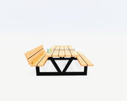 Picknicktafel | Outdoor Island | Buitentafel van Douglashout | Model V Outdoor Island