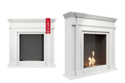 Portal Bio-ethanol Haard Legionis – Wit | Vrijstaand & TÜV-gecertificeerd | productfoto