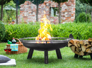CookKing Vuurschaal BBQ Porto - 60 t/m 100 cm | Handgemaakt Staal - CookKing Tripod Grill + Fire Bowl “PORTO”