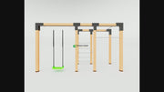 Buiten Fitness Set Excellent Outdoor Island | Gemaakt van Douglashout