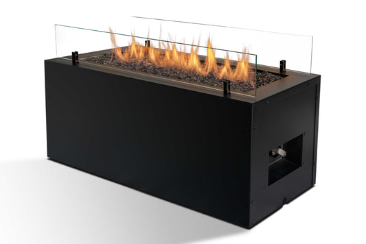 Rio buitenhaard op gas bij halve afstand, vrijstaande buitenhaard voor sfeervolle warmte in de tuin