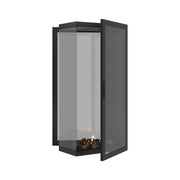 Wild Flame Saint verticale bio-ethanol roomdivider inbouwhaard met volle glas 60 x 140 cm – sfeerfoto