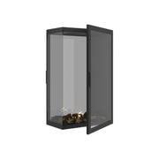 Wild Flame Saint verticale bio-ethanol roomdivider inbouwhaard met volle glas 70 x 100 cm – productfoto