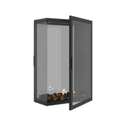 Wild Flame Saint verticale bio-ethanol roomdivider inbouwhaard met volle glas 80 x 120 cm – productfoto