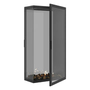 Wild Flame Saint verticale bio-ethanol roomdivider inbouwhaard met volle glas 80 x 180 cm – productfoto