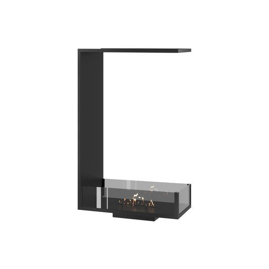 Wild Flame Saint verticale driezijdige bio-ethanol roomdivider inbouwhaard 60 x 100 cm – productfoto
