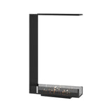 Saint verticale driezijdige bio-ethanol roomdivider inbouwhaard – 80 x 140 cm | Wild Flame