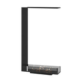 Saint verticale driezijdige bio-ethanol roomdivider inbouwhaard – 80 x 160 cm | Wild Flame