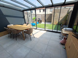 Aluminium schuifpui op maat – 185 x 235 cm | Yard Outdoor