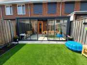 Aluminium schuifpui op maat – 185 x 235 cm | Yard Outdoor