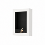 Wild Flame Selected Box verticale bio-ethanol wandhaard wit 60 x 100 cm – productfoto