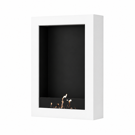 Wild Flame Selected Box verticale bio-ethanol wandhaard wit 70 x 160 cm – productfoto