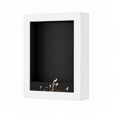 Selected Box verticale bio-ethanol wandhaard wit – 80 x 160 cm | Wild Flame