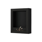 Wild Flame Selected Box verticale bio-ethanol wandhaard zwart 70 x 100 cm – productfoto