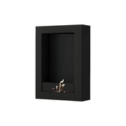 Wild Flame Selected Box verticale bio-ethanol wandhaard zwart 60 x 100 cm – productfoto