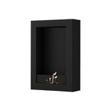 Selected Box verticale bio-ethanol wandhaard zwart – 60 x 120 cm | Wild Flame