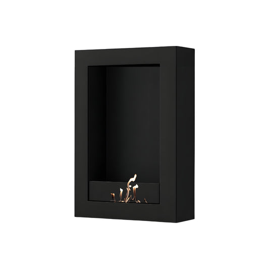Wild Flame Selected Box verticale bio-ethanol wandhaard zwart 60 x 120 cm – productfoto