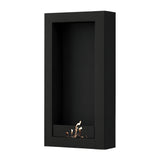 Selected Box verticale bio-ethanol wandhaard zwart – 60 x 200 cm | Wild Flame