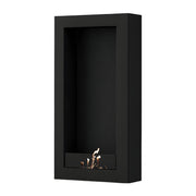 Wild Flame Selected Box verticale bio-ethanol wandhaard zwart 60 x 200 cm – productfoto