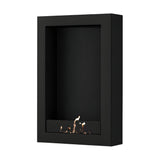 Selected Box verticale bio-ethanol wandhaard zwart – 70 x 180 cm | Wild Flame