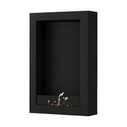 Wild Flame Selected Box verticale bio-ethanol wandhaard zwart 70 x 180 cm – productfoto