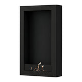 Selected Box verticale bio-ethanol wandhaard zwart – 70 x 200 cm | Wild Flame
