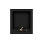 Wild Flame Selected Box verticale bio-ethanol wandhaard zwart 80 x 100 cm – sfeerfoto