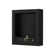 Wild Flame Selected Box verticale bio-ethanol wandhaard zwart 80 x 120 cm – productfoto