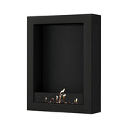 Wild Flame Selected Box verticale bio-ethanol wandhaard zwart 80 x 160 cm – productfoto