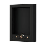 Selected Box verticale bio-ethanol wandhaard zwart – 80 x 180 cm | Wild Flame